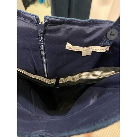 Nanette Lepore Sweetheart Mini Dress Navy Convertible Spaghetti Strap - Picture 5 of 6